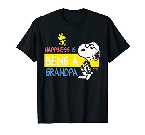 Peanuts Snoopy Happiness is Being A Grandpa