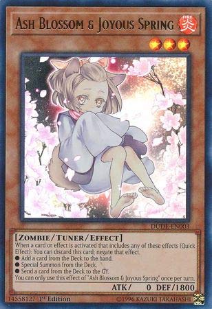 Yu-Gi-Oh! – Ash Blossom & Joyous Spring (Alternate Art) – DUDE-EN003 – Ultra Rare – 1st Edition – Duel Devastator Yu-Gi-Oh! – Ash Blossom & Joyous Spring (Alternate Art) – DUDE-EN003 – Ultra Rare – 1st Edition – Duel Devastator