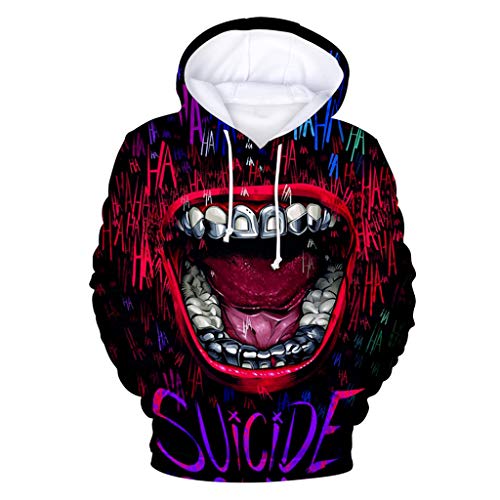 LOOKAA Shirts Summer Men’s Fashion Hat and Laughter Printed Leisure Sanitary Clothes Tops