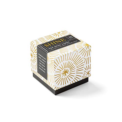 ThoughtFulls Pop-Open Cards by Compendium: Shine – 30 pop-Open Cards, Each with a Different Inspiring Message Inside