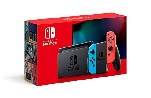 Nintendo Switch with Neon Blue and Neon Red Joy‑Con – HAC-001(-01)