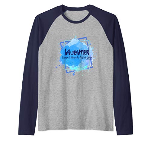 Laughter Raglan Baseball Tee
