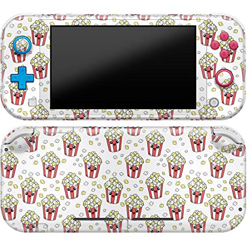 Cavka Vinyl Decals for Nintendo Skin Switch Lite (2019) Sticker with Design Kawaii Popcorn Print Cover Protector Wrap Durable Full Set Protection Faceplate Cute Pattern Joyful Teen Kids Colored Art