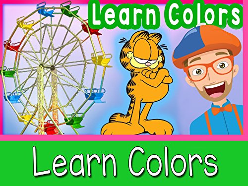 Learn Colors for Toddlers – Blippi At A Theme Park