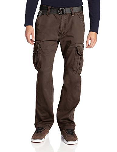 UNIONBAY Men_s Survivor Iv Relaxed Fit Cargo Pant – Reg and Big and Tall Sizes, Saddle, 32×30