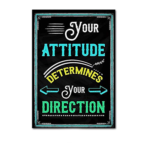 Yuaja Inspirational Happiness Quotes Decorative Poster Print Inspirational Classroom Wall Posters Inspirational Quotes Students Positive Posters Education Teacher Classroom Decoration