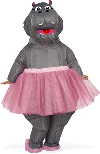 Rubie’s Inflatable Hippo Adult Costume, As Shown, One Size