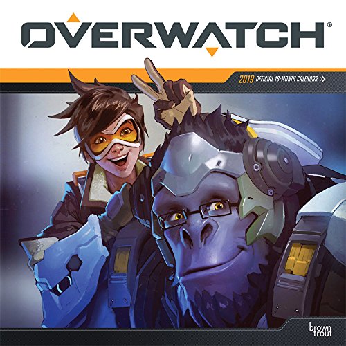 Overwatch 2019 12 x 12 Inch Monthly Square Wall Calendar, Video Game Multiplayer Shooter Blizzard Entertainment (Multilingual Edition)